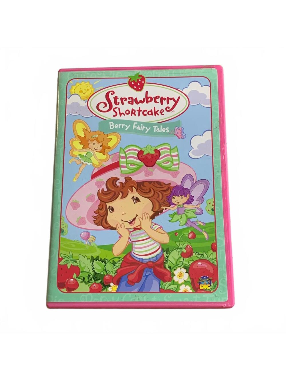 Strawberry Shortcake Berry Fairy Tales DVD 2006 Kids Animated Movie Pink